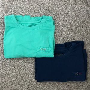 Pair of Greg Norman pocket tees